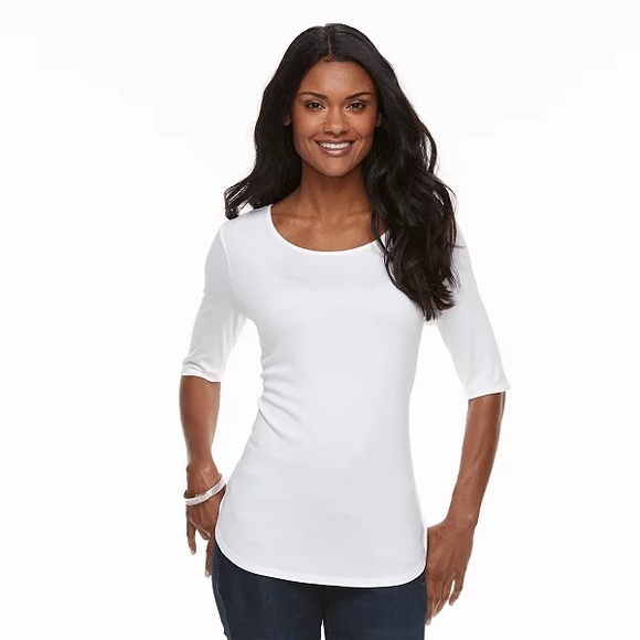 Apt 9 elbow sleeve shirt - Picture 4 of 4